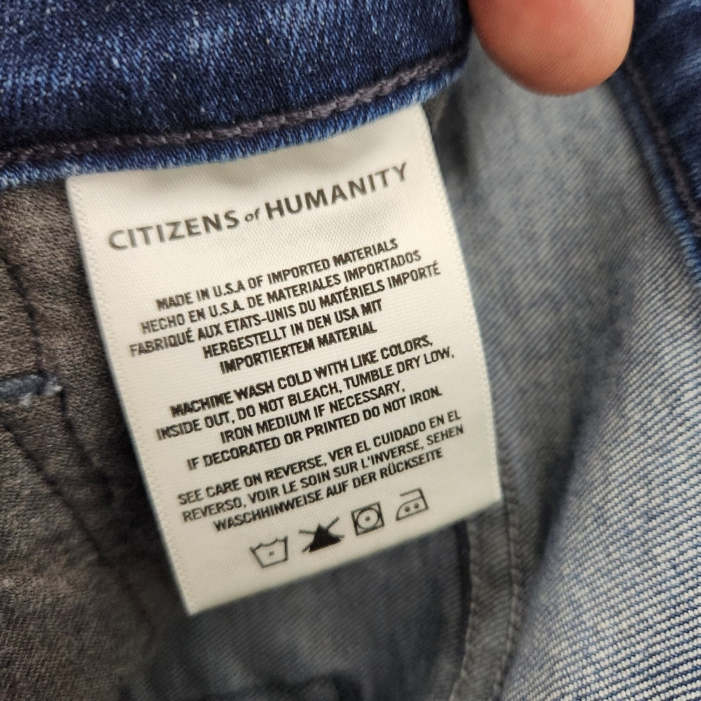 Citizens of Humanity Harlow High Rise Slim Skinny Women’s Jeans Size 26 US 2 - Picture 9 of 16